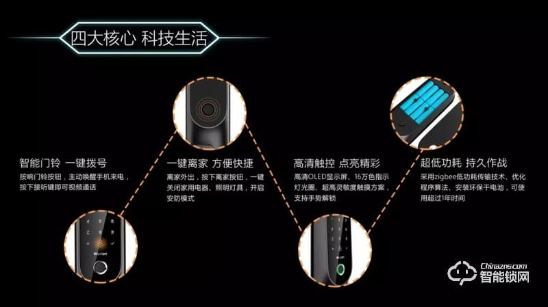 銘港物聯(lián)智能鎖 南京物聯(lián)皇冠指紋鎖