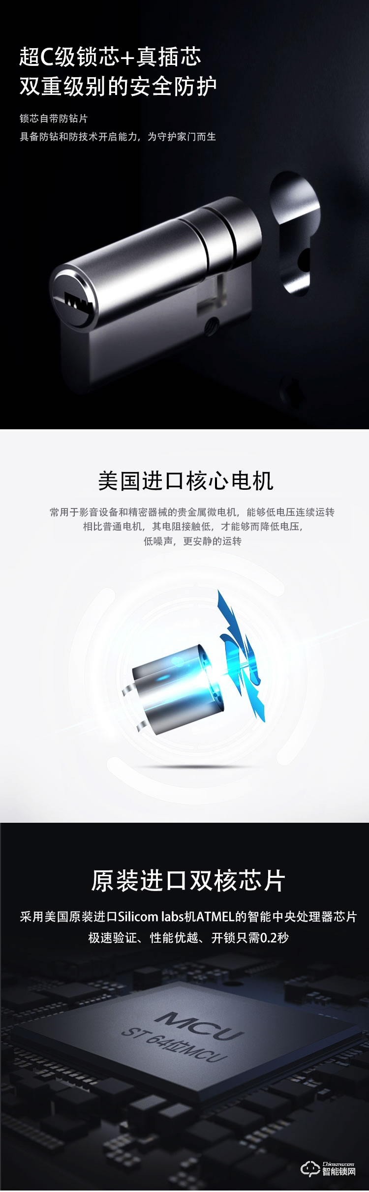 森萊智聯(lián)智能鎖 家用防盜門電子密碼鎖指紋鎖