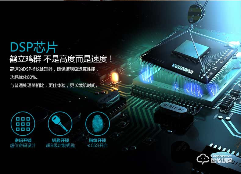 邁得豪智能鎖 MDH-M5 指紋鎖 防盜門電子刷卡鎖