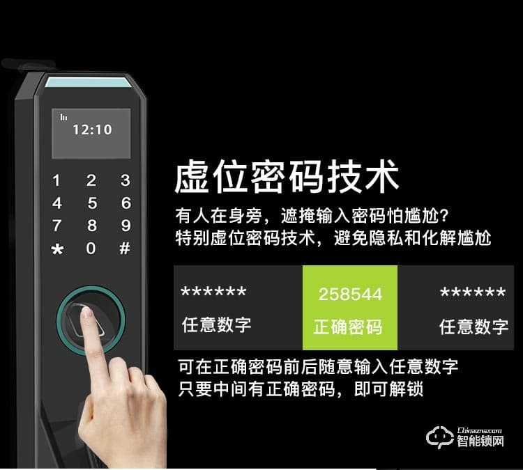 邁得豪智能鎖 MDH-M6 指紋鎖 防盜門(mén)指紋密碼鎖