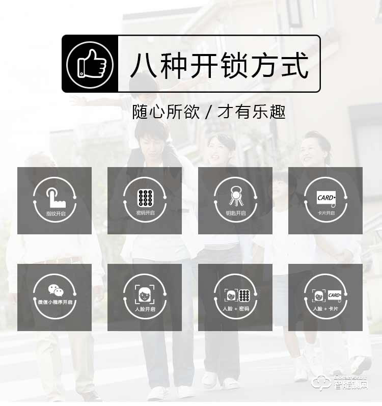 邁得豪智能鎖 MDH-M8人臉識別智能鎖