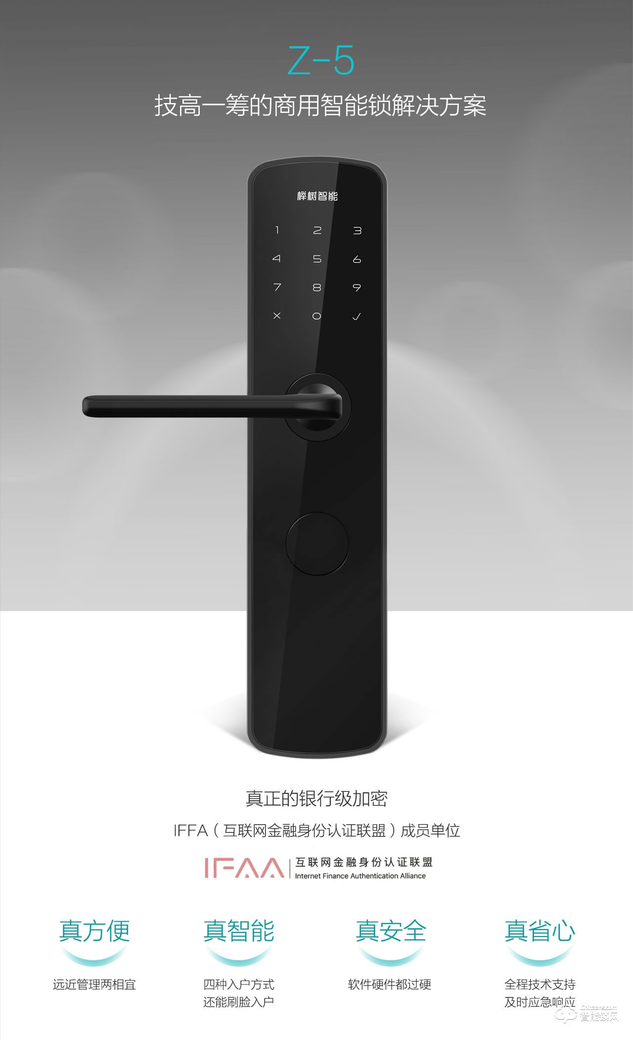 櫸樹(shù)智能鎖 Z-5家用防盜門(mén)智能電子鎖