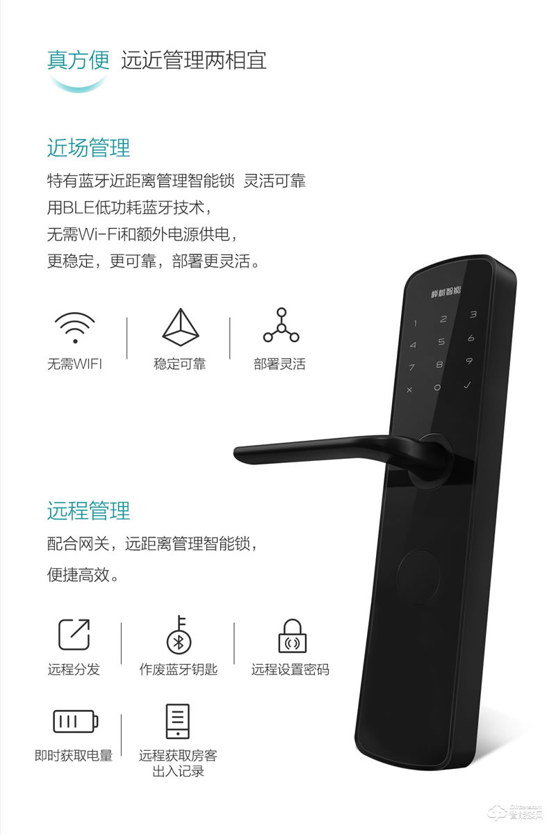 櫸樹(shù)智能鎖 Z-5家用防盜門(mén)智能電子鎖