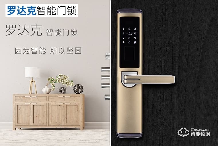 羅達克智能鎖 Z-09指紋密碼鎖