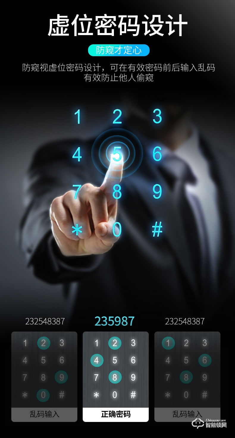 惠氏智能鎖 H18智能指紋鎖家用防盜門鎖