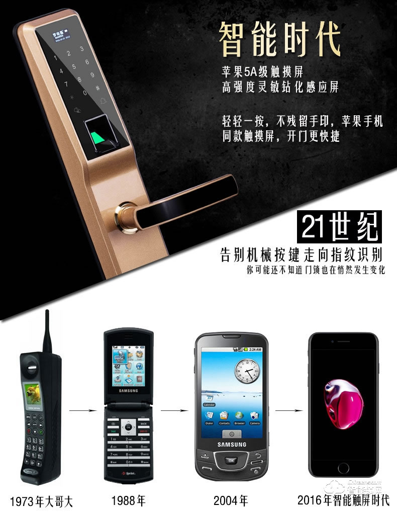 羅帝斯智能鎖 防盜感應(yīng)刷卡鎖