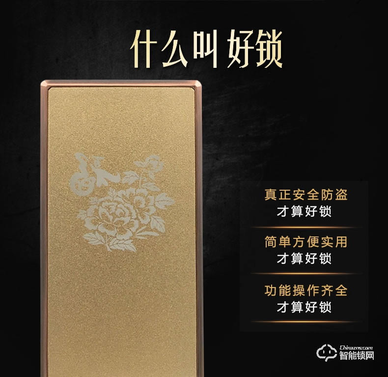 羅帝斯智能鎖 家用防盜鎖感應刷卡鎖