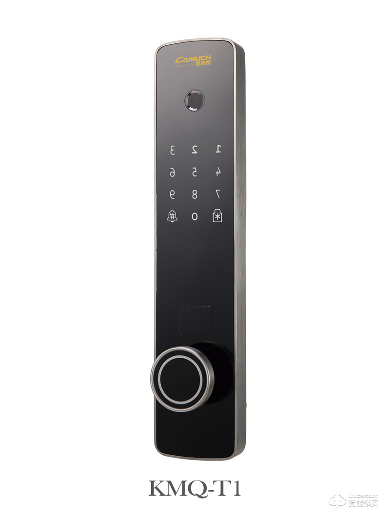 凱美奇智能鎖 KMQ-T1直板指紋鎖 家用電子密碼鎖