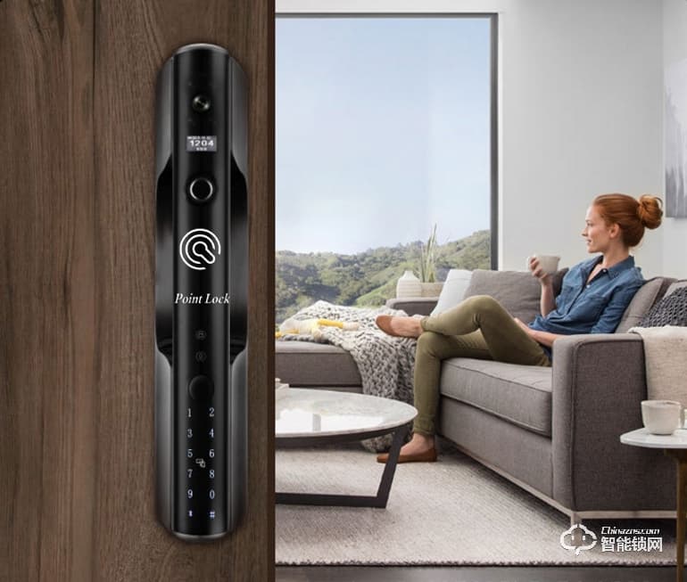 Point Lock智能鎖 全自動(dòng)貓眼遠(yuǎn)程可視對(duì)講鎖