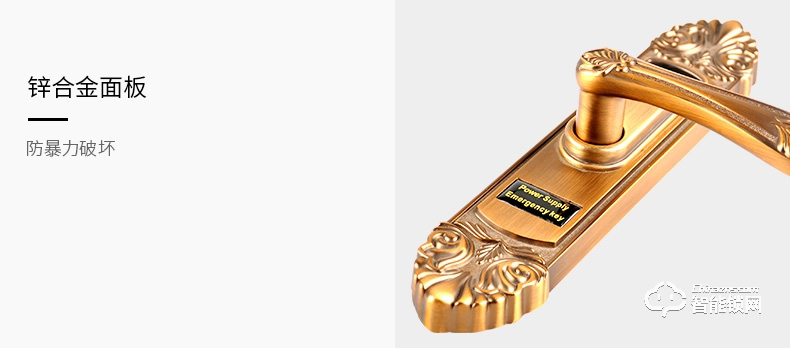 騰飛指紋鎖 家用房門鎖室內木門鎖