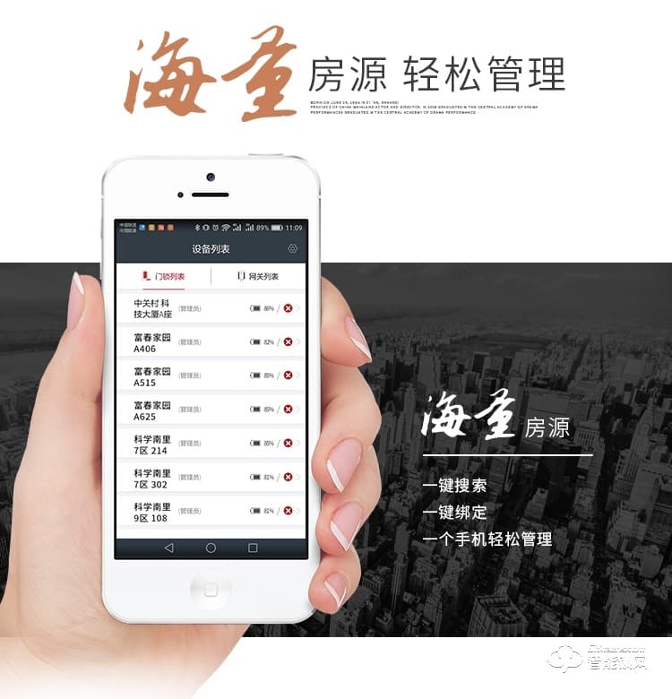 火河智能鎖 智能鎖密碼鎖手機APP解鎖