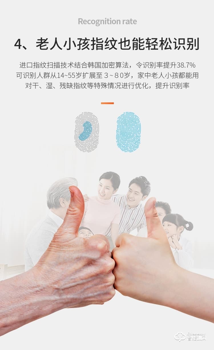 深麗安智能鎖 家用防盜門安防智能鎖