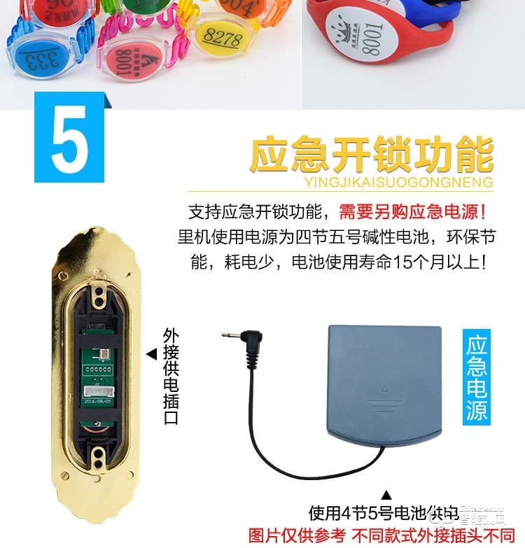 巨固智能鎖 浴室柜鎖洗浴中心電子鎖