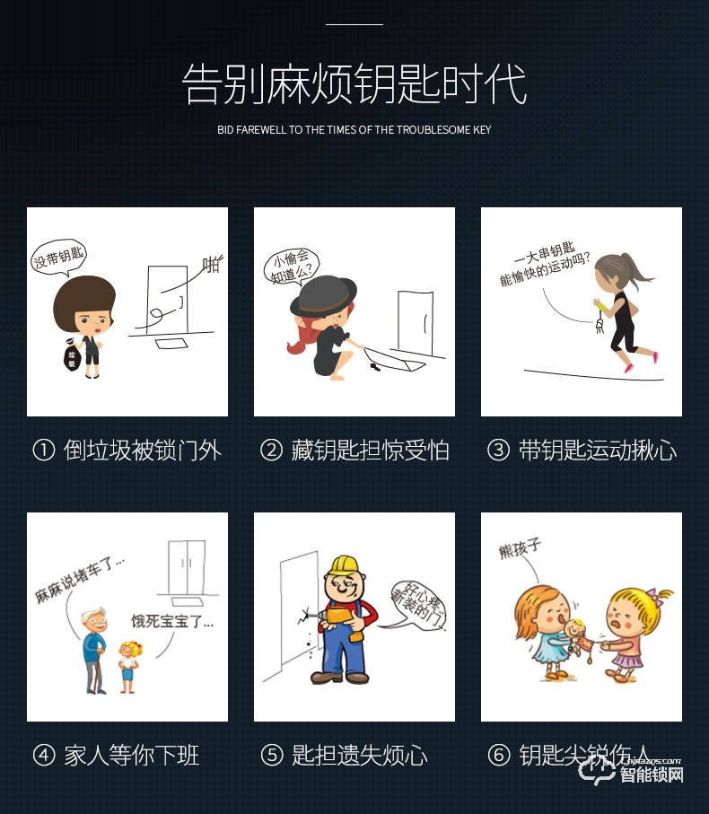 金衛仕智能鎖 WS-I20家用防盜鎖密碼電子鎖