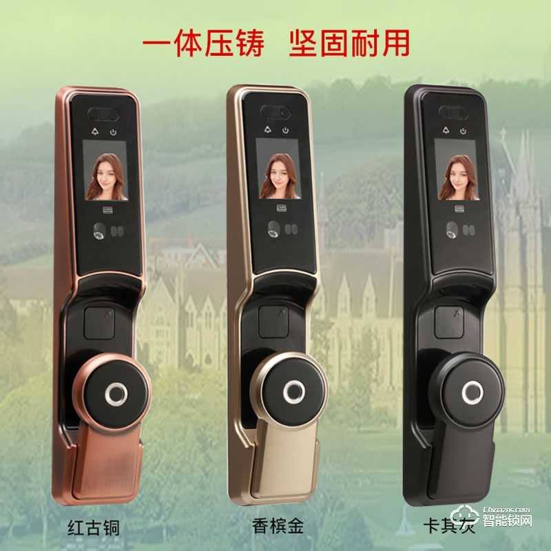 紋盾美智能鎖 F360人臉識別智能指紋鎖