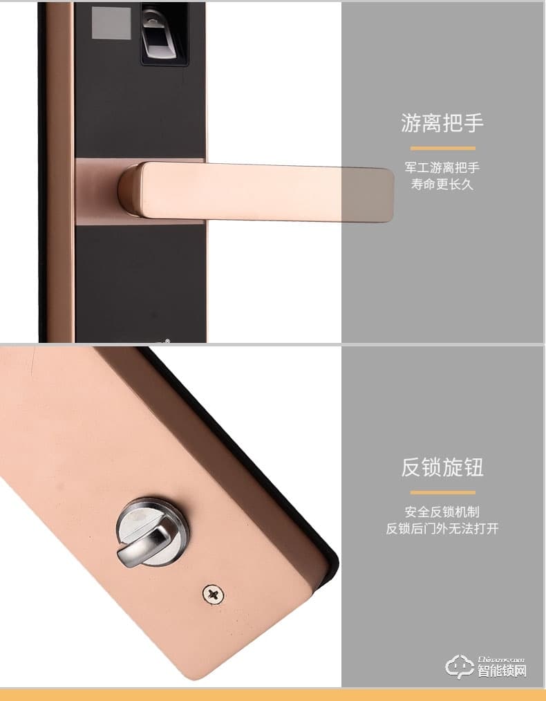 滿訊智能鎖 家用商用智能密碼鎖