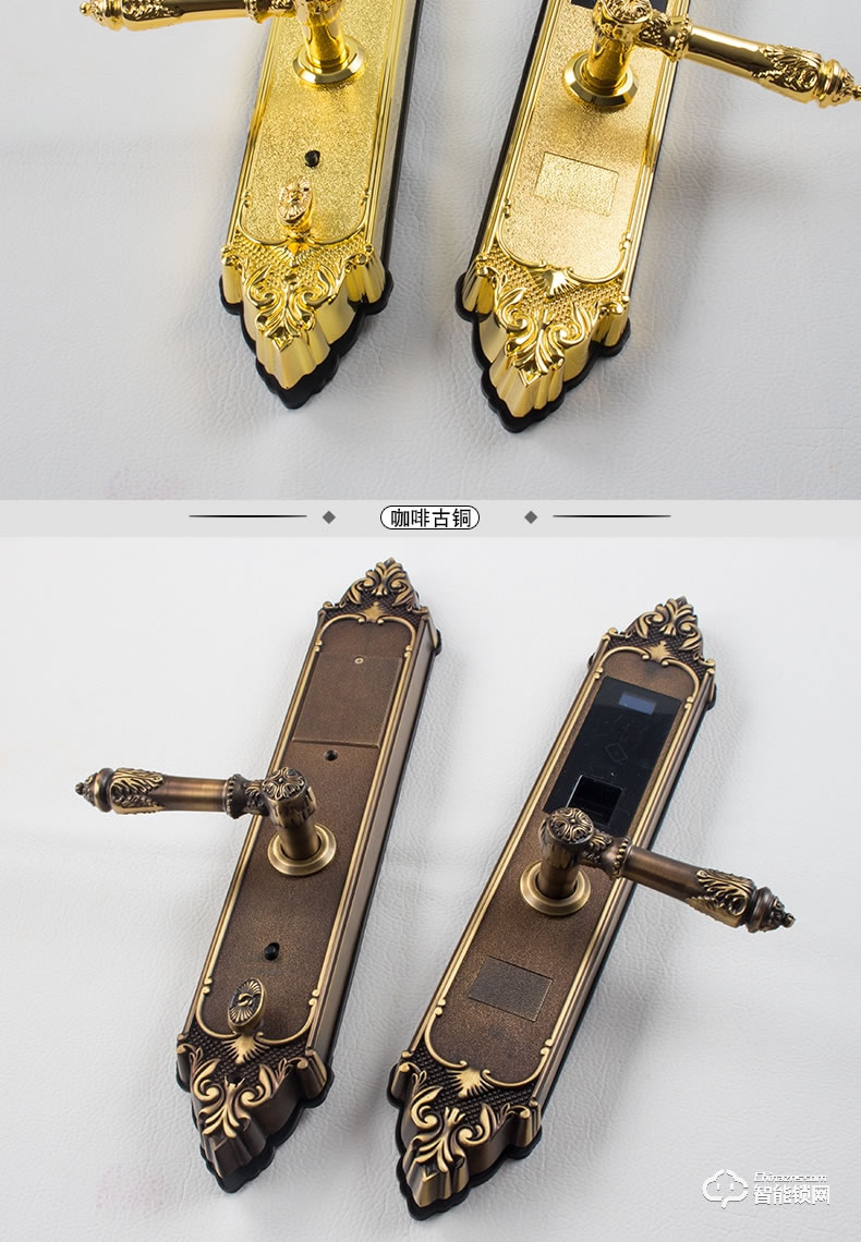 世連泰好純銅智能鎖 SL6828家用大門防盜鎖