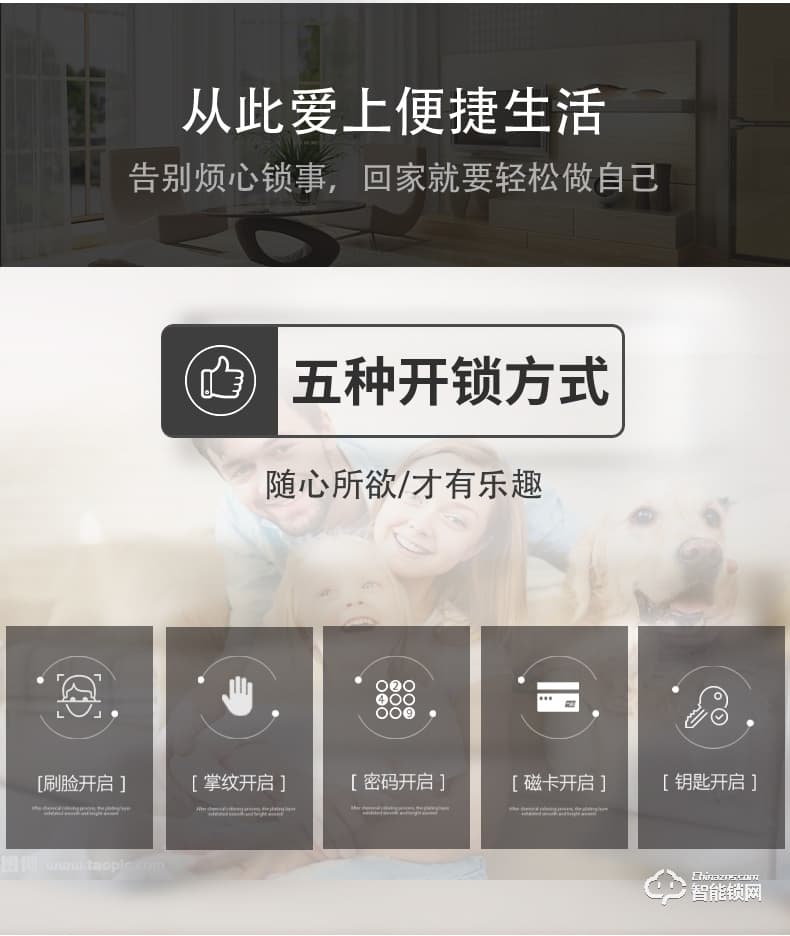 索普盾指紋鎖 S11人臉識別鎖全自動智能鎖