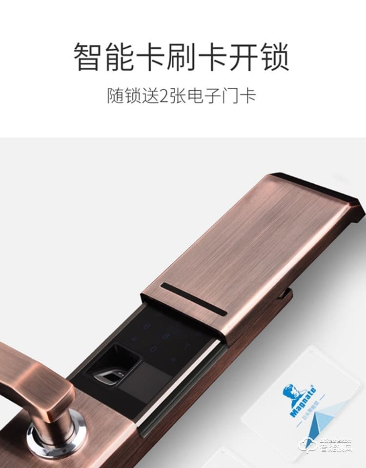 巨頭智能鎖 家用防盜門智能鎖密碼鎖