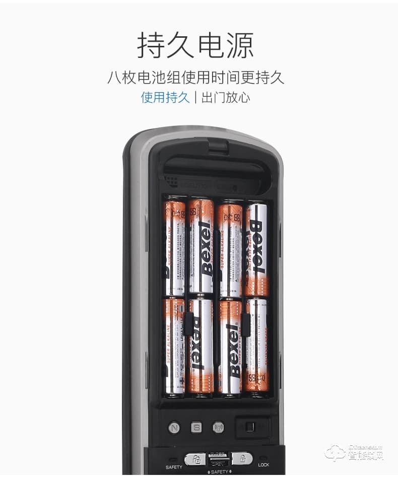 彌瑞智能鎖 MI-7800韓國進口家用指紋智能門鎖