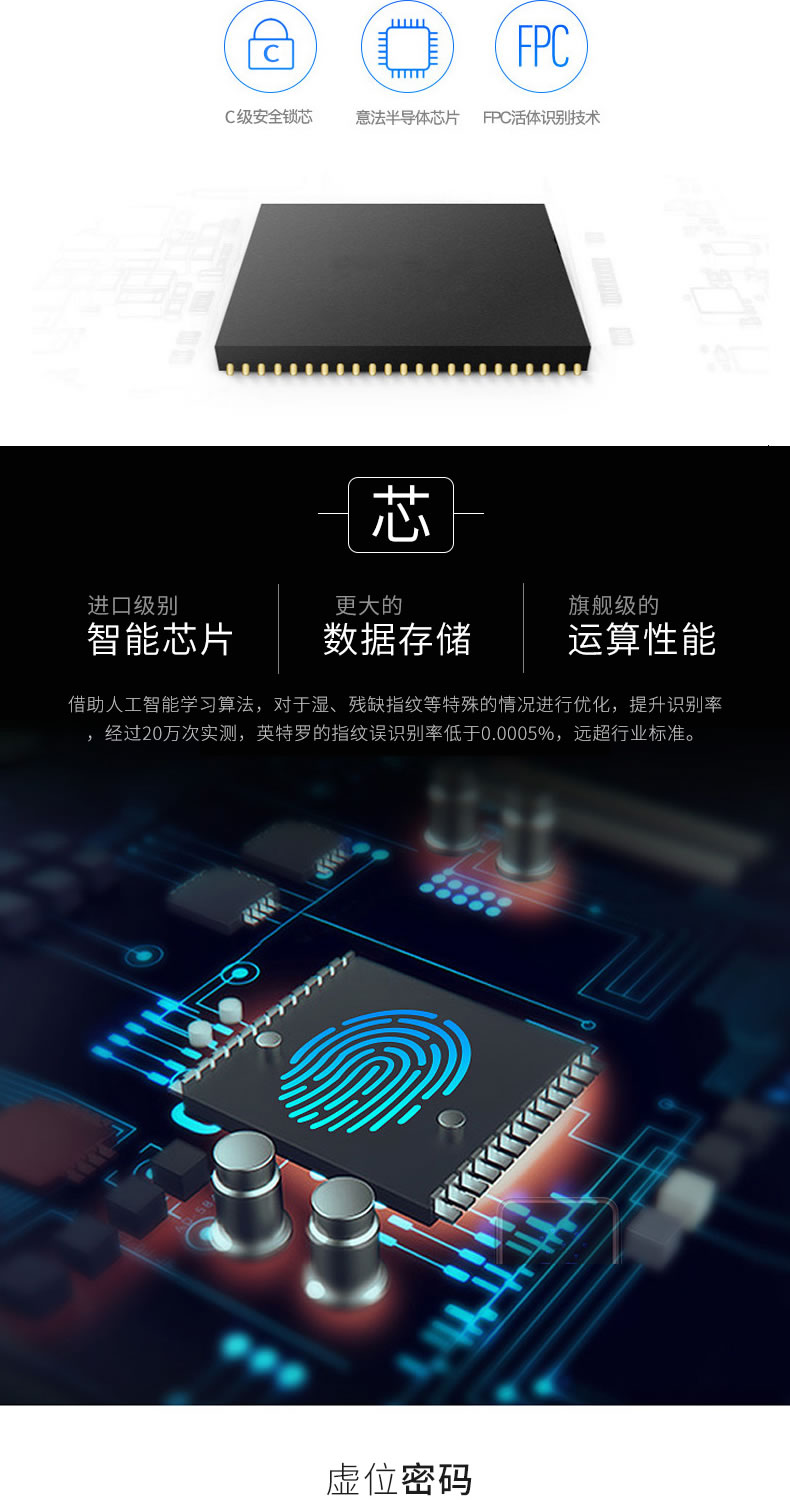 英特羅指紋鎖 App智控電子智能密碼指紋鎖