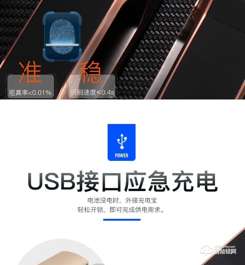 佳合智能鎖 A7指紋鎖智能鎖密碼鎖家用防盜門鎖