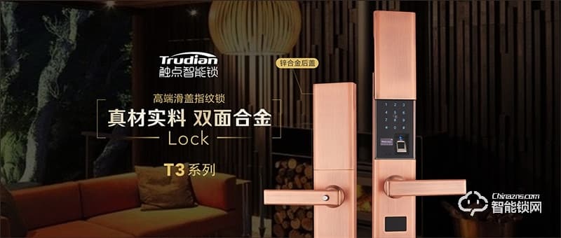 觸點智能鎖 T31時尚滑蓋智能鎖