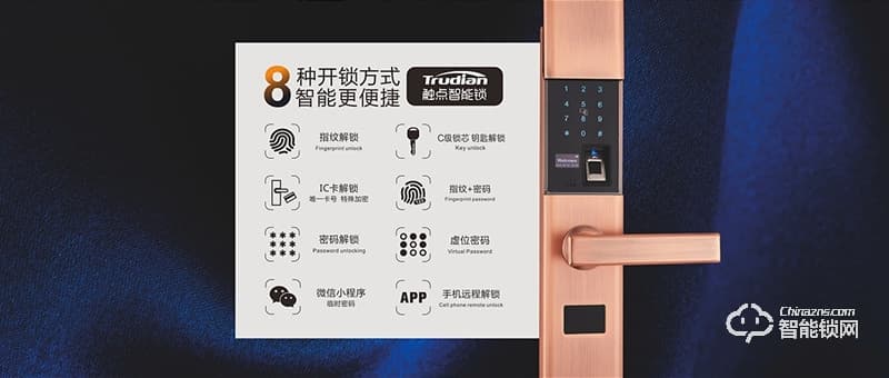 觸點智能鎖 T31時尚滑蓋智能鎖