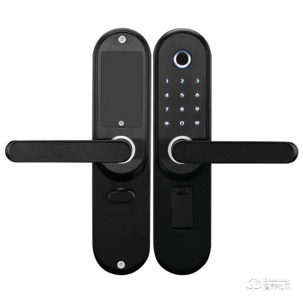 衛(wèi)安指紋鎖 905酷雅黑全觸摸面板密碼鎖