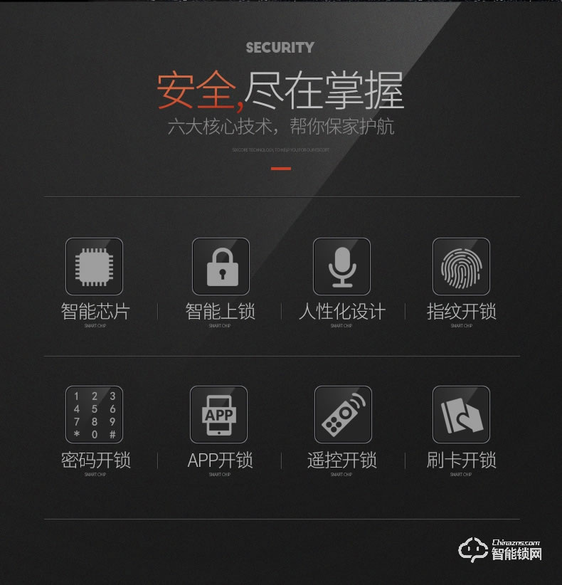 鼎盾智能鎖 DD-8008全自動智能鎖