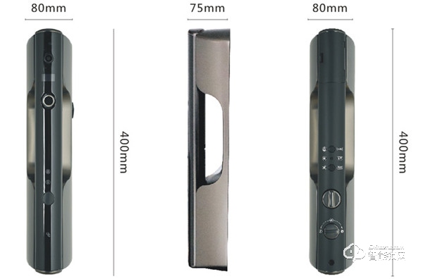 米谷智能鎖 G16全景360度阿里半導(dǎo)體智能鎖