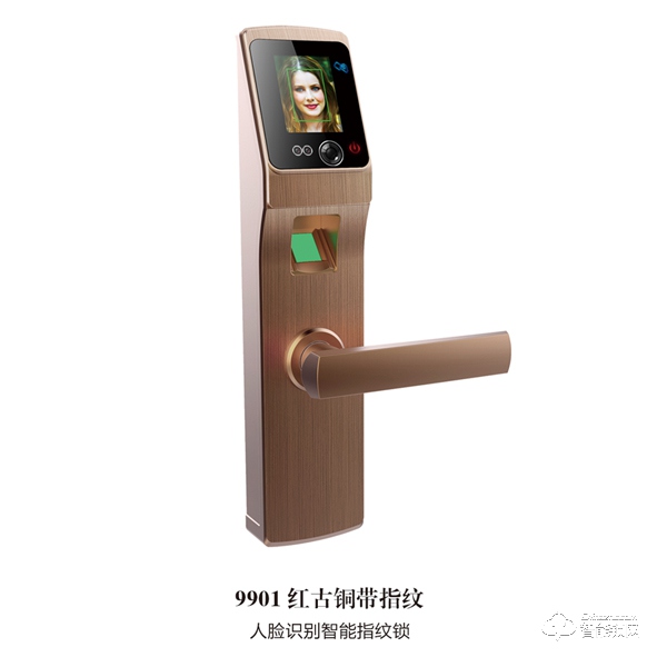 多麥福智能鎖 9901人臉識別智能指紋鎖