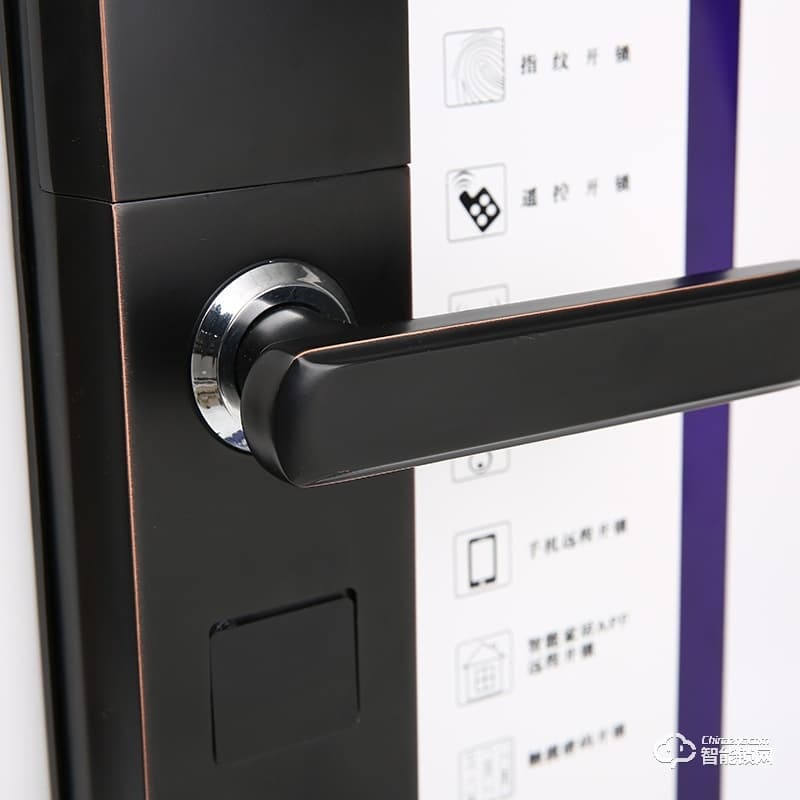 科登智能鎖 半自動(dòng)滑蓋智能指紋鎖
