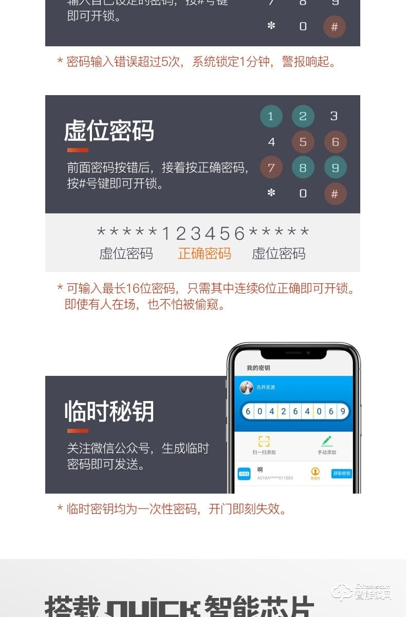 科族智能鎖 k82全自動(dòng)滑蓋廠家智能防盜門鎖