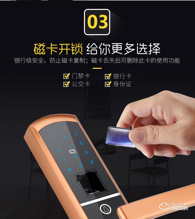 迪威樂(lè)智能鎖 D2家用防盜門鎖通用型電子鎖