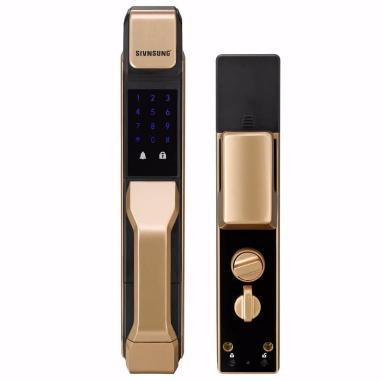 仁星智能鎖 808半導(dǎo)體指紋頭密碼鎖