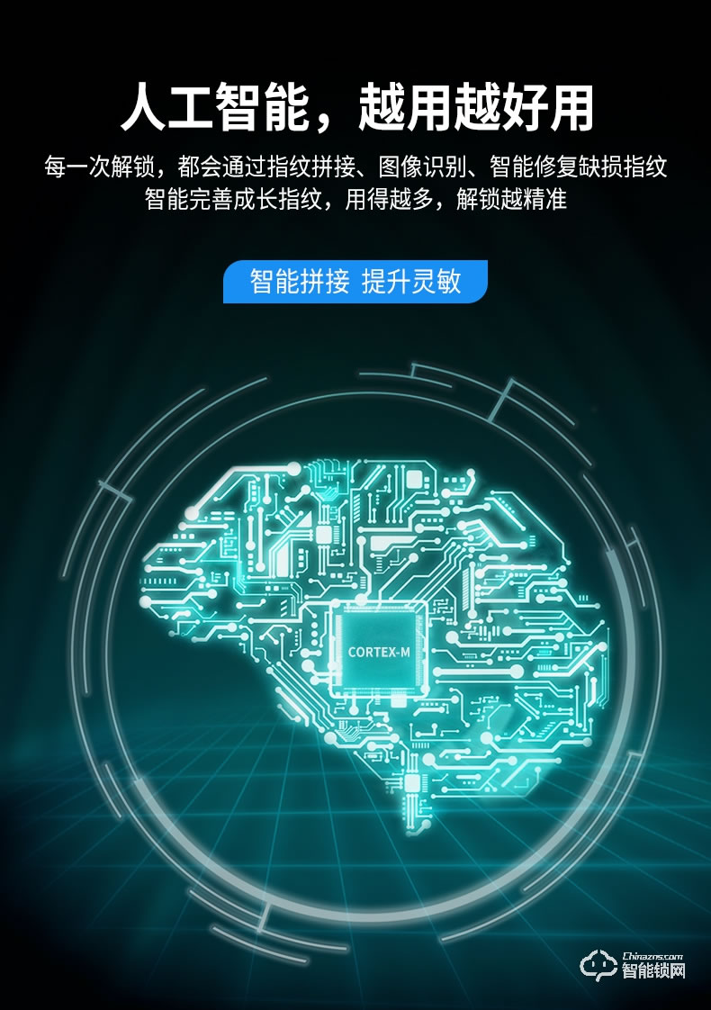 卡迪龍智能鎖 防盜門自動滑蓋密碼智能鎖