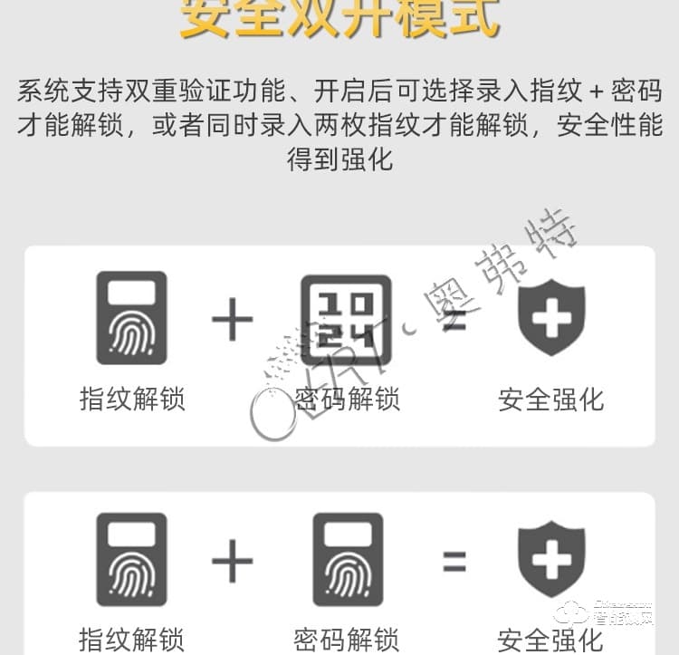 奧弗特智能鎖 全自動智能指紋鎖