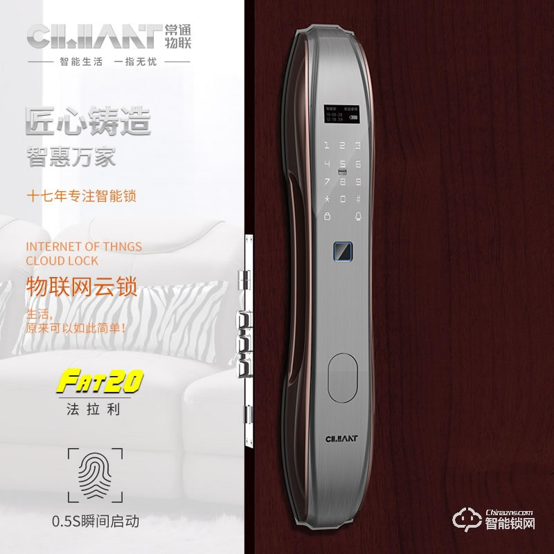 常通物聯(lián)智能鎖 FAT20物聯(lián)網(wǎng)云鎖