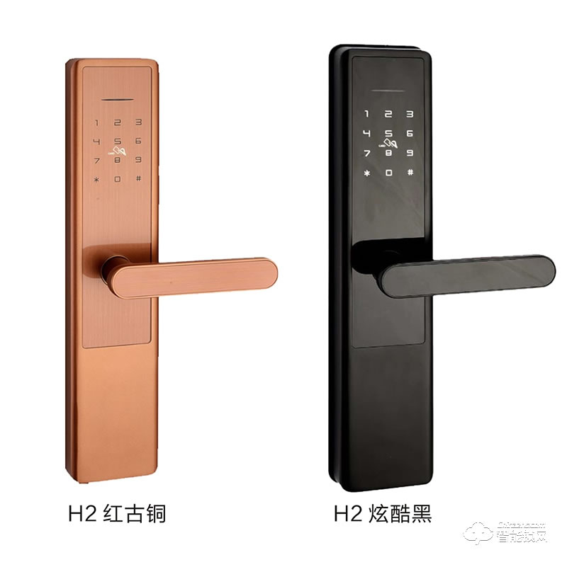 黃金龍智能鎖 H2直板密碼智能鎖