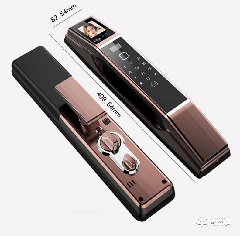 佰德龍智能鎖 Q10全自動人臉識別鎖刷臉鎖掌紋鎖