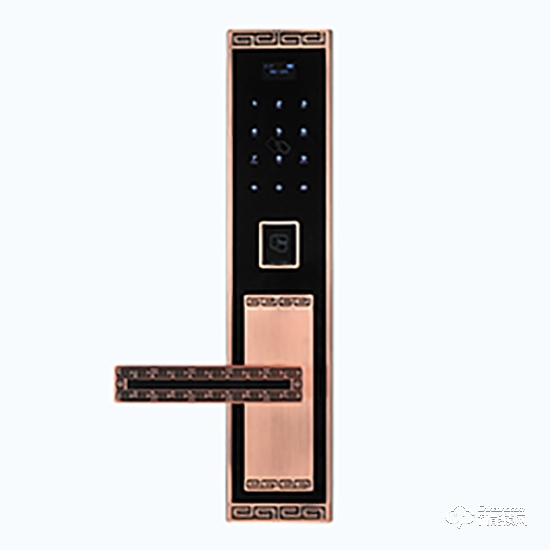 豪門世家智能 q7家用防盜門指紋密碼鎖