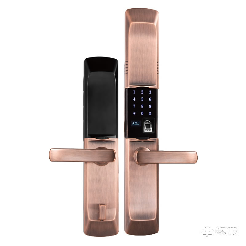 喜智門智能鎖 XZM-701滑蓋密碼指紋智能鎖