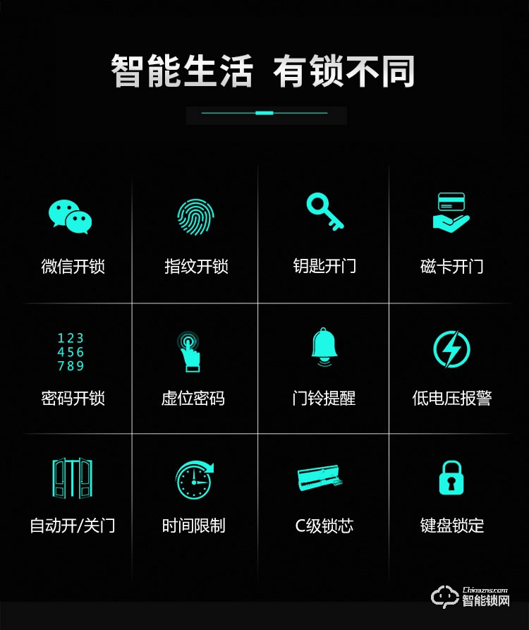 康辰家福智能鎖 F103全自動(dòng)智能指紋鎖