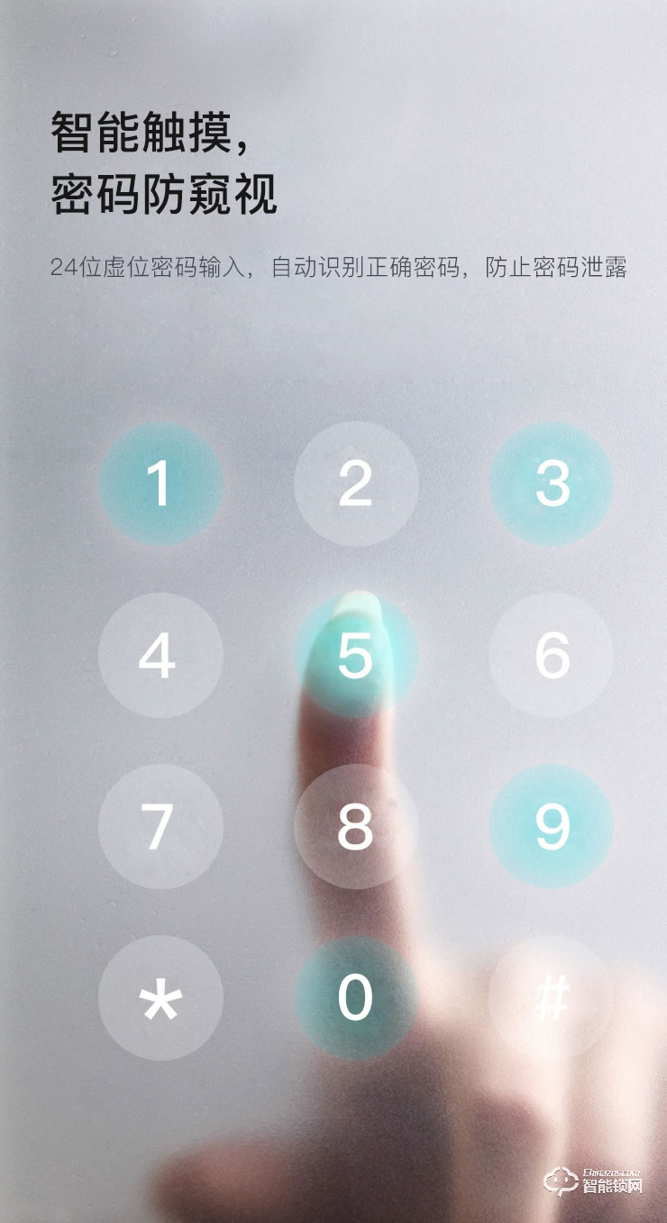 KFZ智能鎖 K6007B AI智能安全門鎖