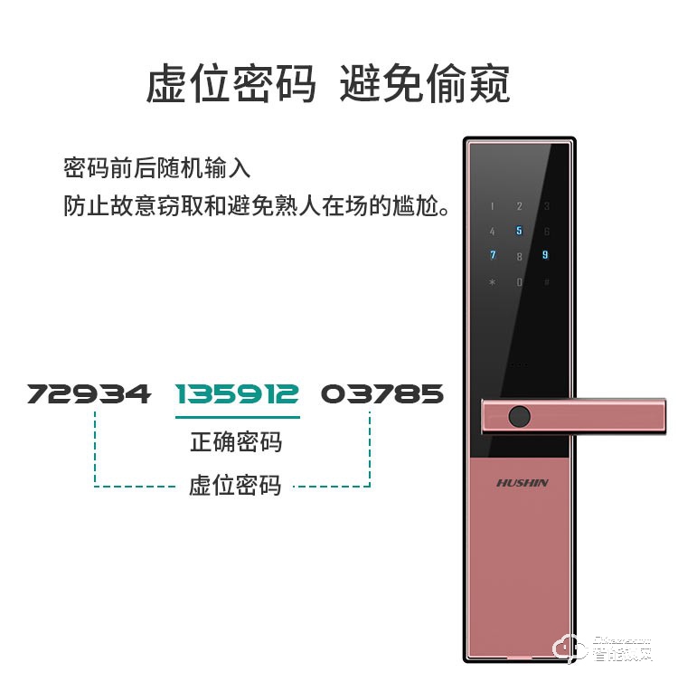 華興新銳智能鎖 A330智能家居指紋防盜鎖