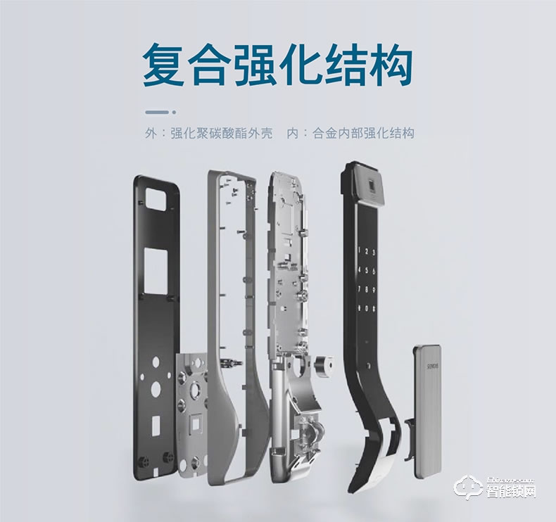 西門子智能鎖 C621家用防盜門鎖智能電子鎖