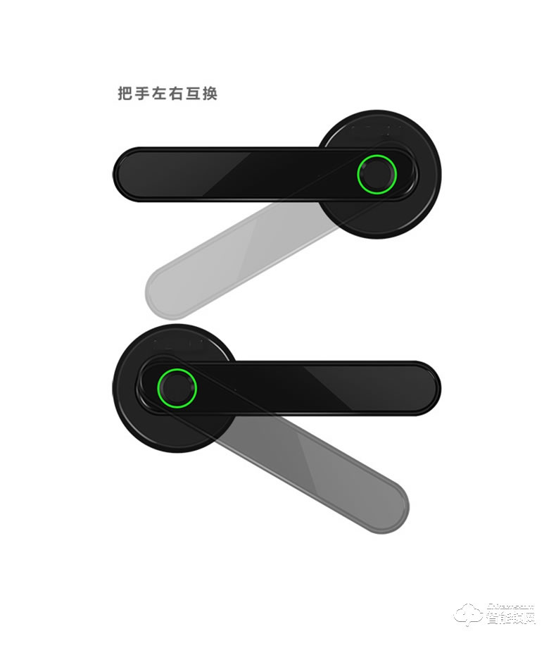 紐冠智能鎖 K1用電子藍牙指紋鎖