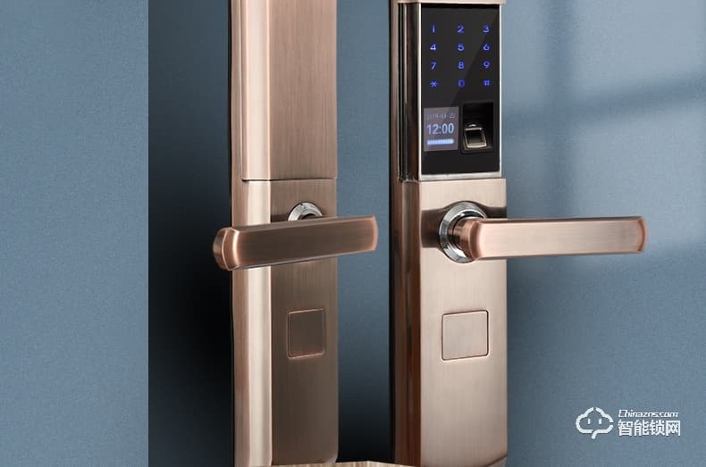 巨久智能鎖 8820滑蓋防智能鎖指紋密碼鎖