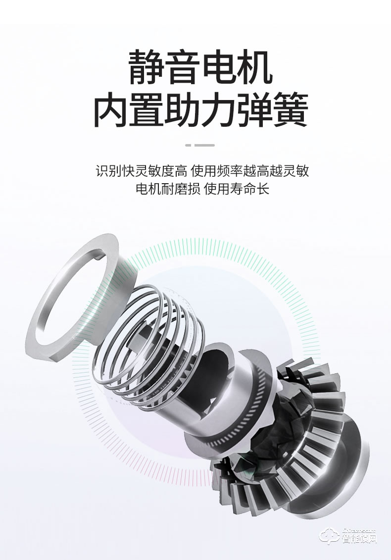 新視圖 ZZL002指紋鎖免開孔玻璃門鎖